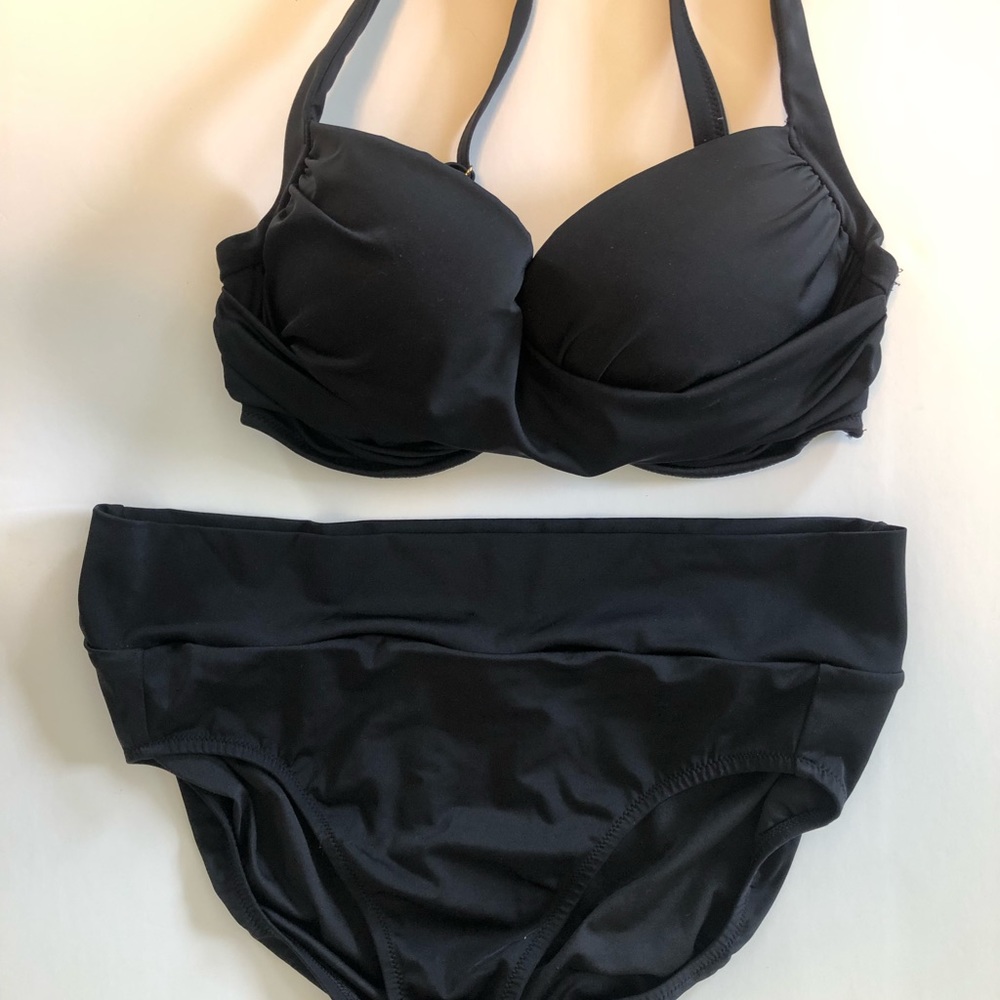 Soma Intimates black bikini size L/34DD